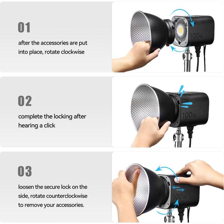 Actual product image Ulanzi LT026 (EU Plug) (Video light)