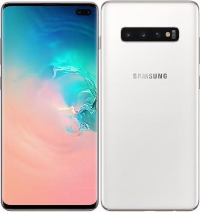 Productafbeelding Samsung Galaxy S10+ (512 GB, Keramisch Wit, 6.40", Hybride dubbele SIM, 4G)