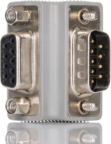 Produktbild StarTech com Serial Adapter Cable, DB9, DB9, Grau (0.09 m)