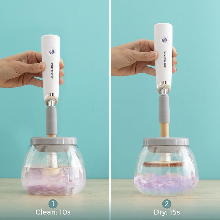 Actual product image Sandisk Automatic Makeup Brush Cleaner and Dryer Maklin InnovaGoods