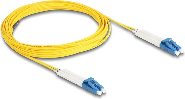 Produktbild Delock LWL Kabel LC-D > LC-D Singlemode OS2 winkelbar 5,0m (5 m)