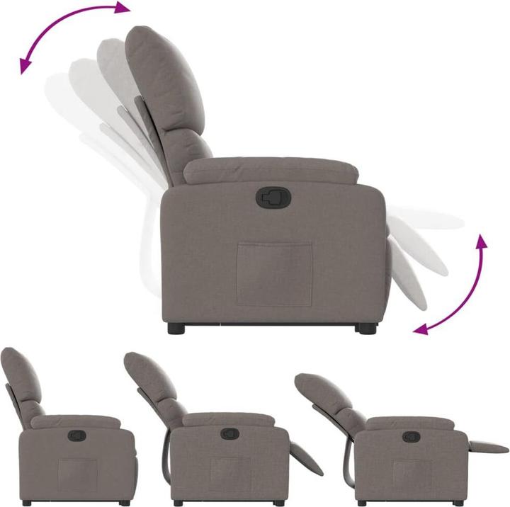 Image du produit vidaXL Relaxsessel mit Aufstehhilfe