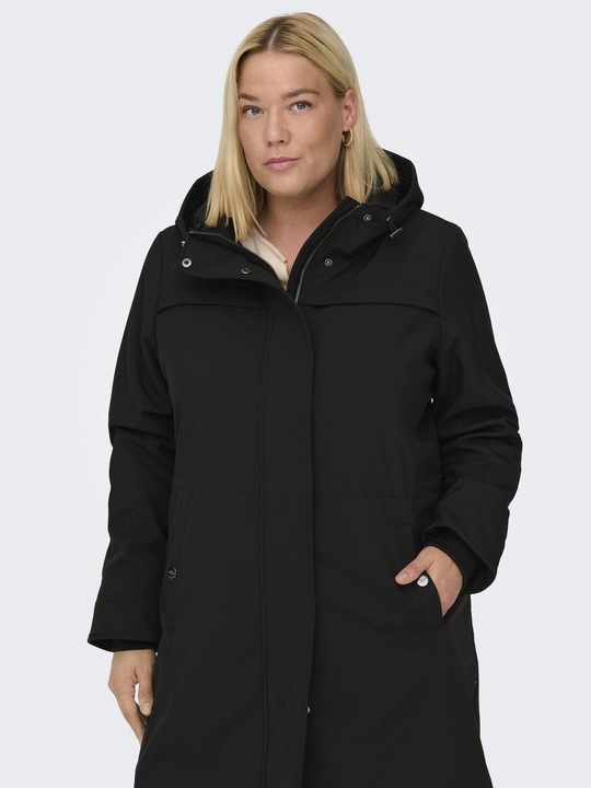 Produktbild Only Kapuze Gerippte Ärmelbündchen Mantel Langer Parka (46)