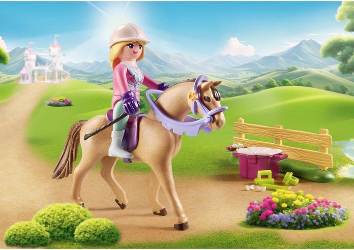 Produktbild Playmobil Prinzessin mit Pferd (71801, Playmobil Princess Magic)