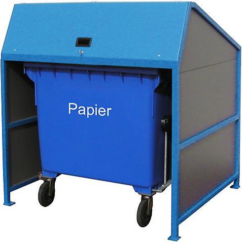 Actual product image eurokraft pro Garbage can enclosure