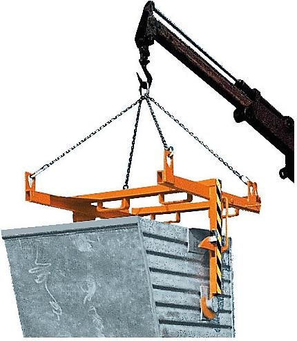 Image du produit eurokraft pro Traverse empileuse pour le basculement et l'empilage de conteneurs