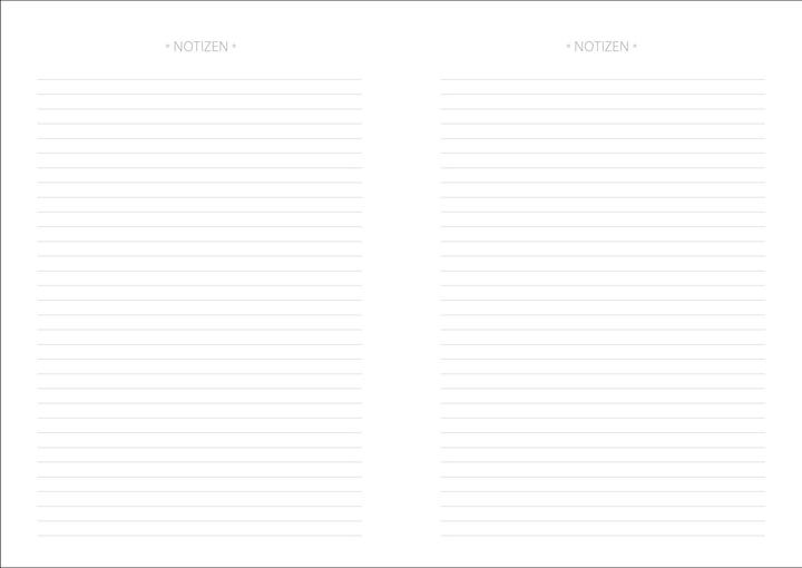 Actual product image Design Diary Abstract 2026 (A5, 1 week / 2 pages)