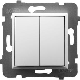 Ospel ŁP-17U/m/00, Taster + Schalter, Weiss