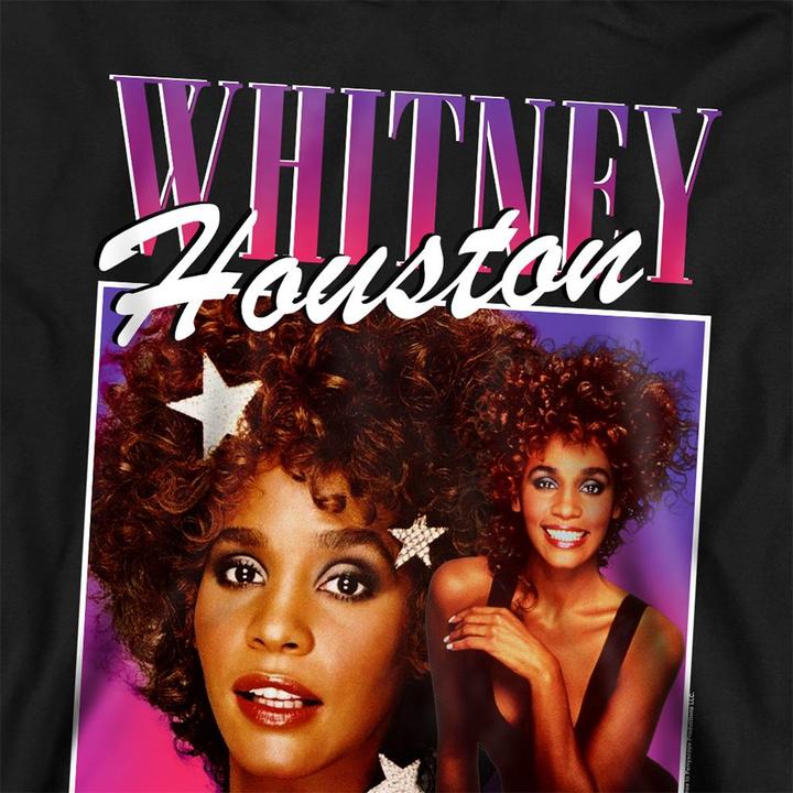 Produktbild Whitney Houston She's A Star Kapuzenpullover Zum Überziehen (128)