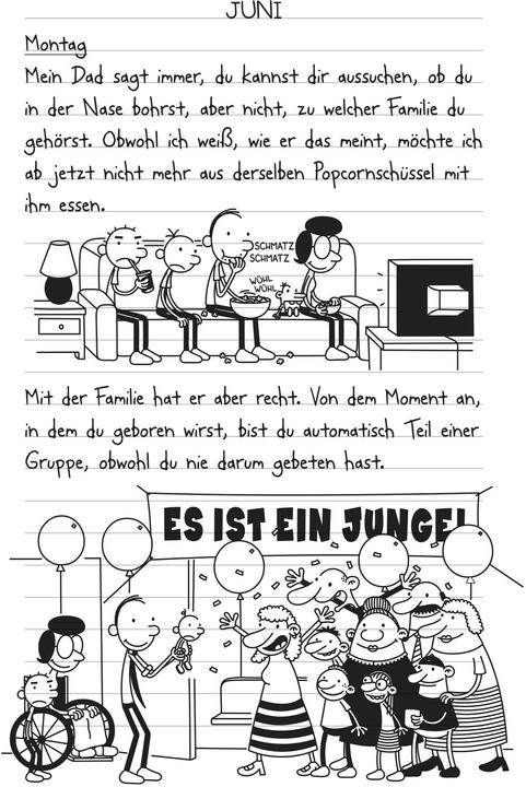 Produktbild Gregs Tagebuch (Deutsch, Jeff Kinney, 2024)