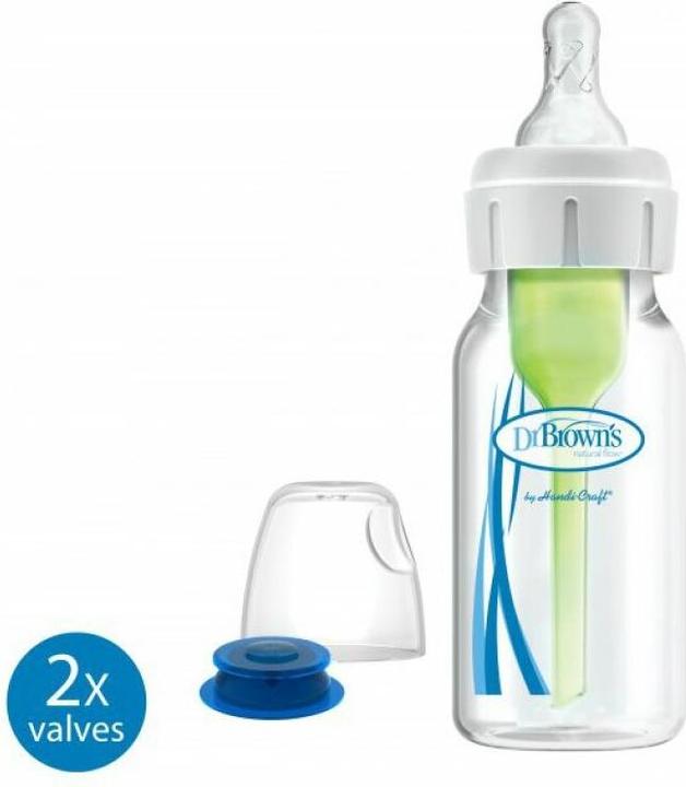 Produktbild Dr Browns Dr. Brown's SB417-MED 120ML FLASCHE MIT LIPPEN (120 ml)