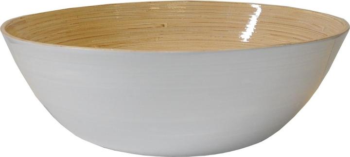 Albert L. Bambus-Schüssel weiss 30x10cm (30 cm, 3 l, 1x)