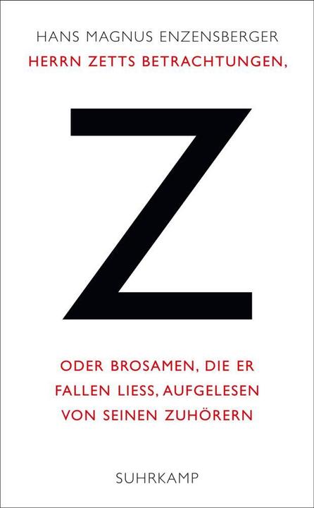 Produktbild Herrn Zetts Betrachtungen (Deutsch, Hans Magnus Enzensberger, 2014)