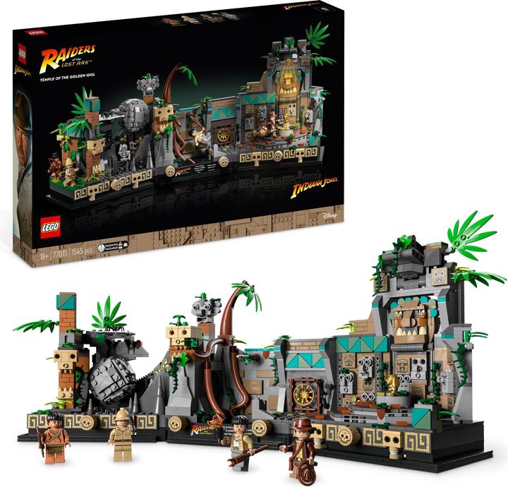 Actual product image LEGO Temple of the Golden Idol (77015, LEGO Indiana Jones)