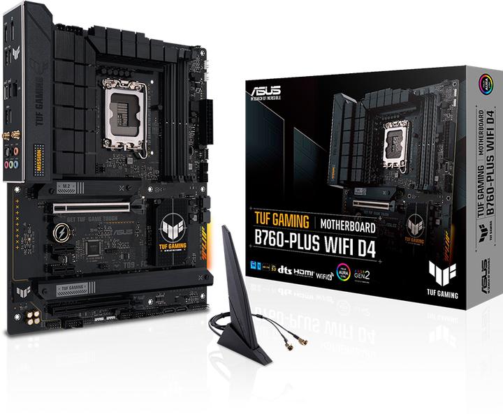 Produktbild ASUS 90MB1DF0-M1EAY0 ATX Mainboard - SDRAM (LGA 1700, Intel B760, ATX)