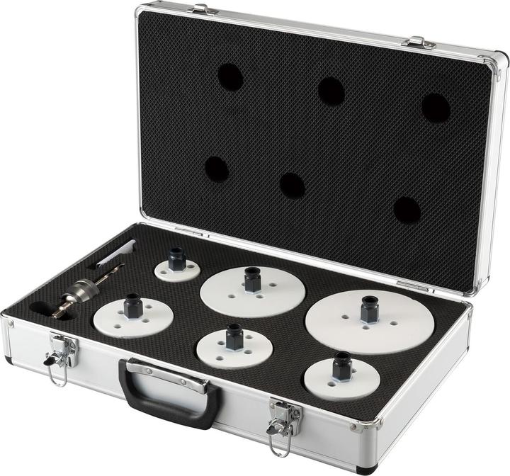 Produktbild Makita Lochsägen-Set (114 mm, 133 mm, 51 mm, 73 mm, 76 mm, 83 mm)