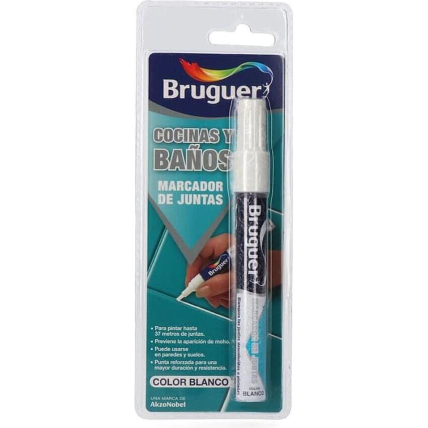 Bruguer, Evidenziatori, Joint Renovator 5160705 Marchio per piastrelle bianco (1 x)