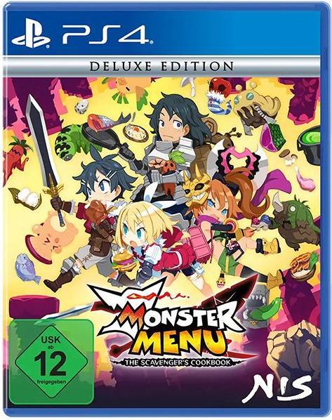 Actual product image NIS Monster Menu: The Scavenger's Cookbook - Deluxe Edition (PS4) (PS4, DE)