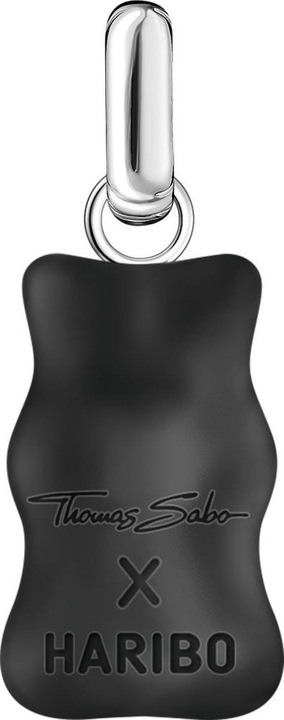 Immagine prodotto Thomas Sabo Grande ciondolo a forma di orso in oro nero con pietre (Argento 925)