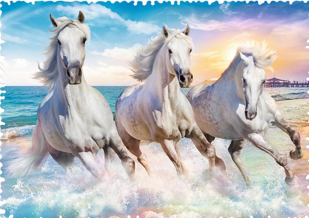 Actual product image Trefl Horses (puzzle) (600 pieces)