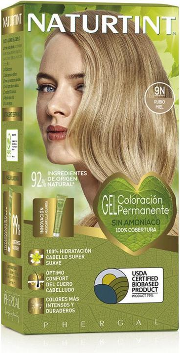 Actual product image Naturtint Permanent Hair Colour 9N Honey Blonde 150 ml (9N)