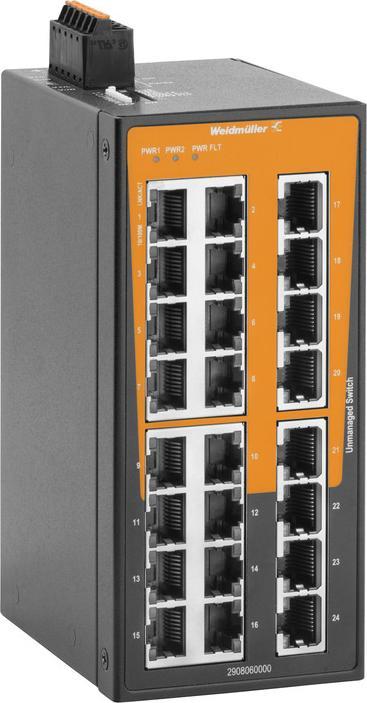 Image du produit Weidmüller Commutateur réseau non géré (24 ports)