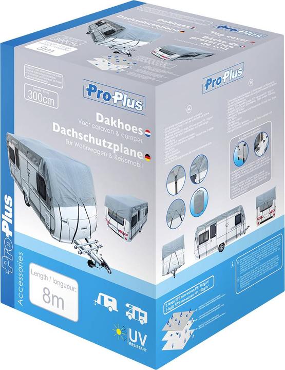 Actual product image ProPlus Caravan and motorhome roof protection tarpaulin