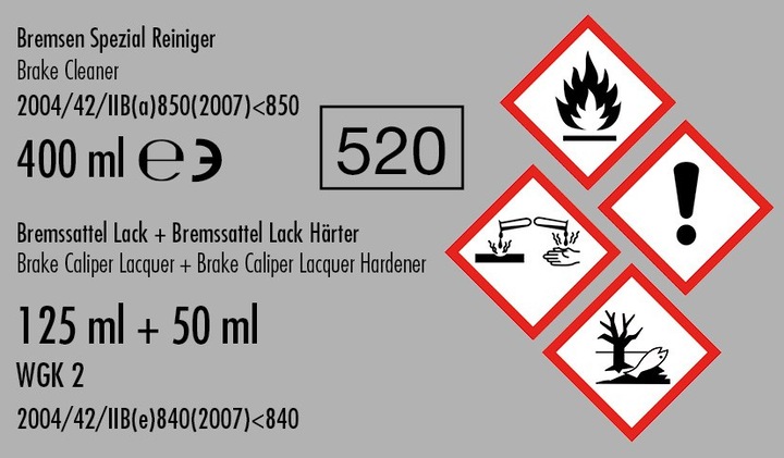 Produktbild Foliatec Bremssattel Lack