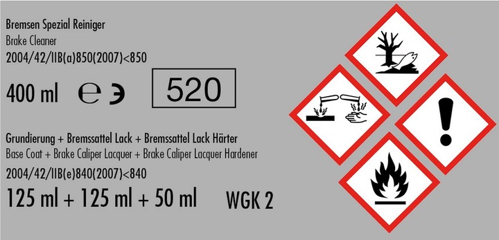 Produktbild Foliatec Bremssattel Lack