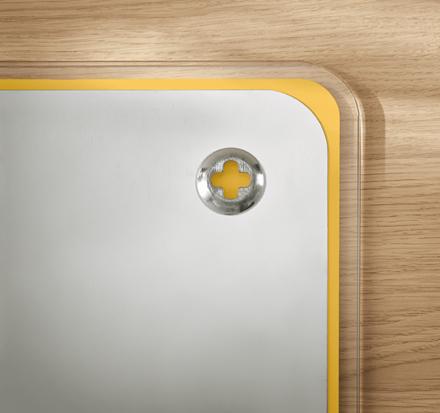 Produktbild Leitz Cosy Whiteboard aus Glas 40 x 60 cm, Gelb (60 x 40 cm)