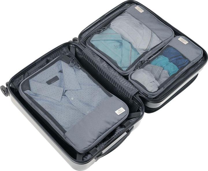 Produktbild Troika Kompressionstaschen Set BLUE CYCLE PACKING CUBES