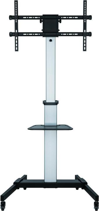 Actual product image Techly EFB TV trolley for LCD LED TV 93,98cm 37inch - 218,44cm 86inch with one shelf (50 kg, 37" - 86")