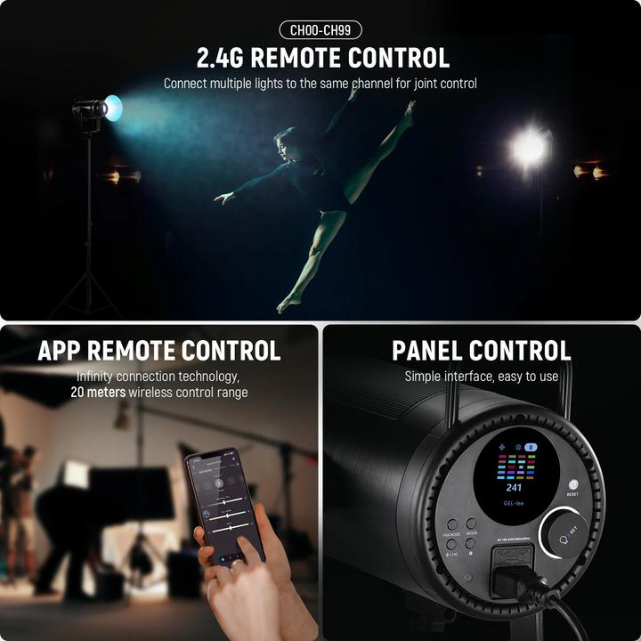 Immagine prodotto Neewer CB200C RGB LED Video Light (Videocamera)