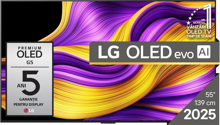 Image du produit LG OLED55G58LW (55", G5, OLED, 4K, 2025)