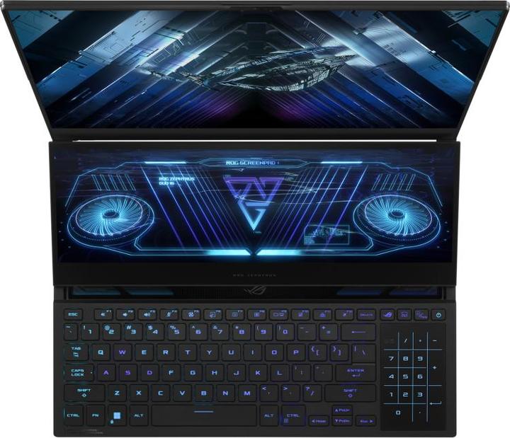 Immagine prodotto ASUS ROG Zephyrus Duo 16 (16", 2000 GB, 64 GB, DE, AMD Ryzen 9 7945HX)