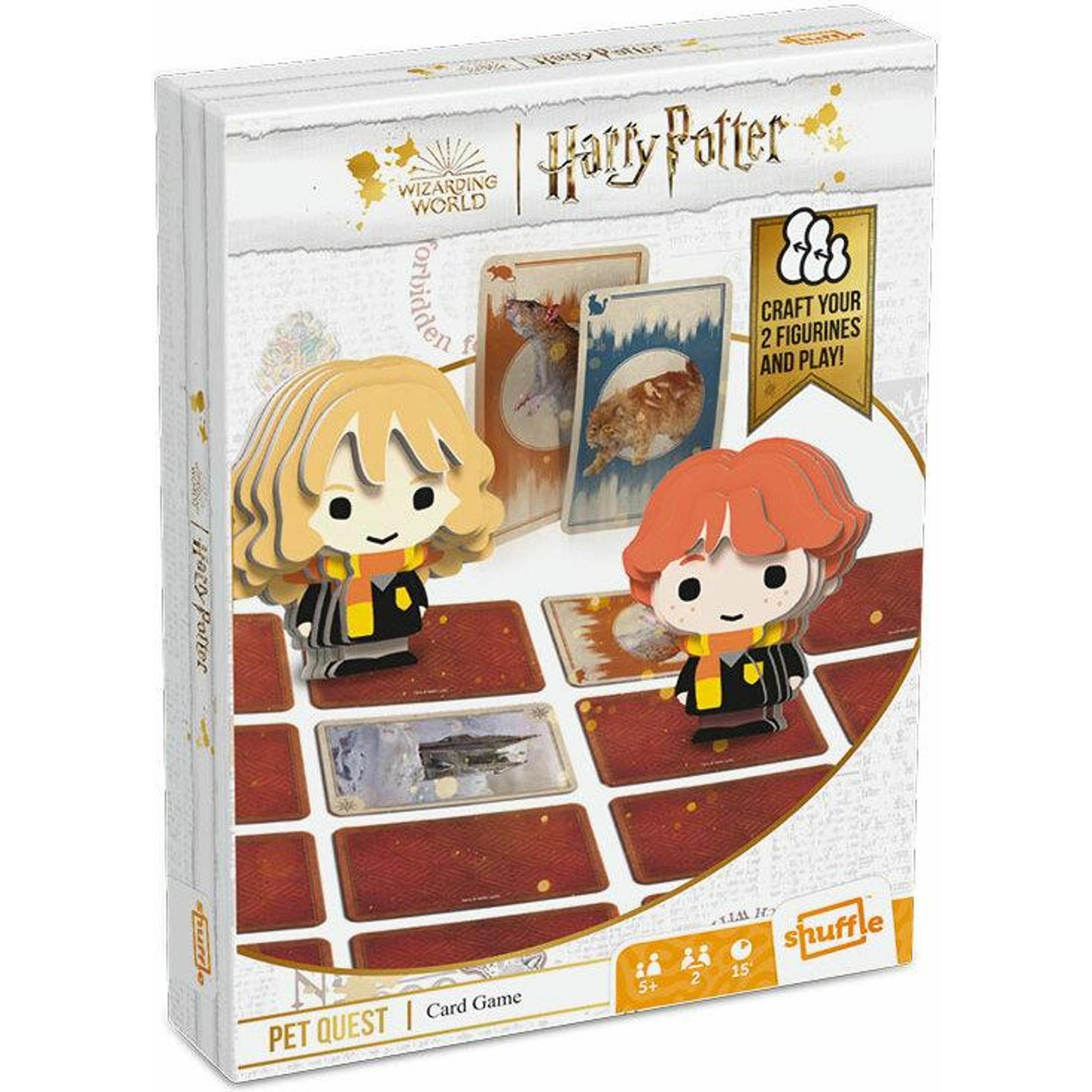 ASS Altenburg 22584069 - Harry Potter Pet Quest, gioco di carte, per 2 giocatori, dai 5 anni in su (Tedesco, Spagnolo, Francese, Norvegese, Polacco, O