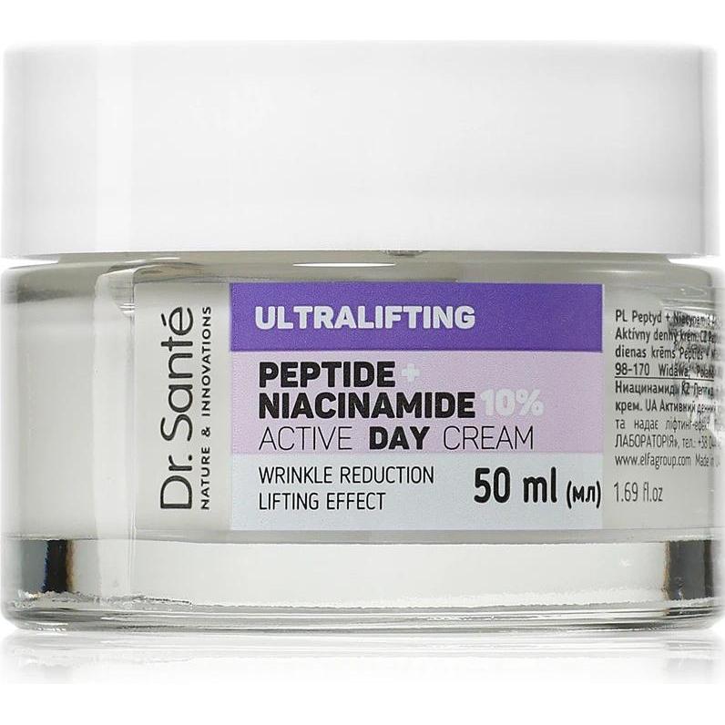 Floslek, Siero viso, DR.SANTE Peptide + Niacinamide Aktywny krem na dzień 50 ml (50 ml)