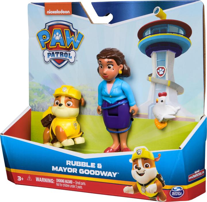 Immagine prodotto Paw Patrol Rubble, Mayor Goodway & Chickaletta
