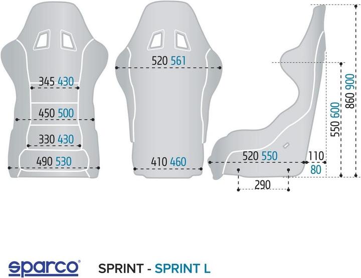 Produktbild Sparco Sitz