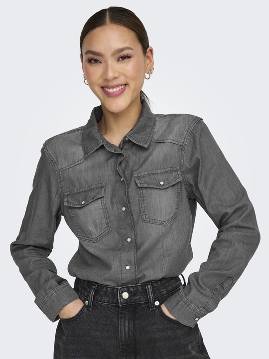 Produktbild Only ONLALICE Jeanshemd Jeanshemd (XS)