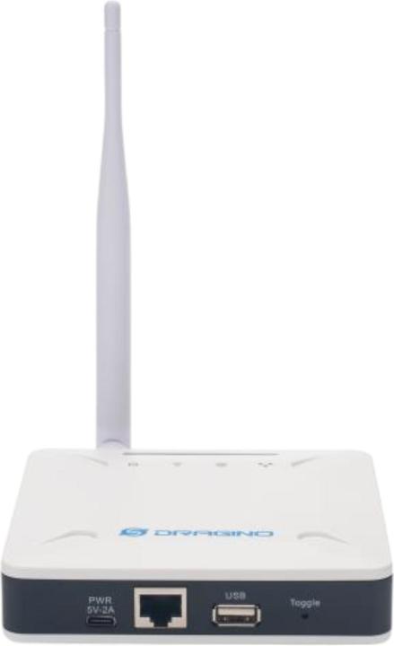 Actual product image Dragino LG01v2 Single Channel LoRaWAN Lora Gateway