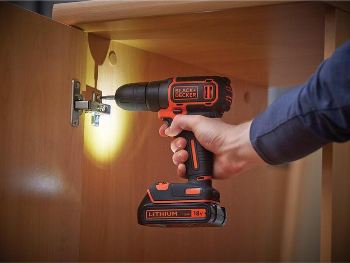 Produktbild Black & Decker & Decker BDCD18K-QW Bohrmaschine 650 RPM (Akkubetrieb)