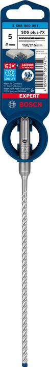 Actual product image Bosch Professional Zubehör Expert SDS plus-7X hammer drill, 5 x 150 x 215 mm (5.0 millimetre)