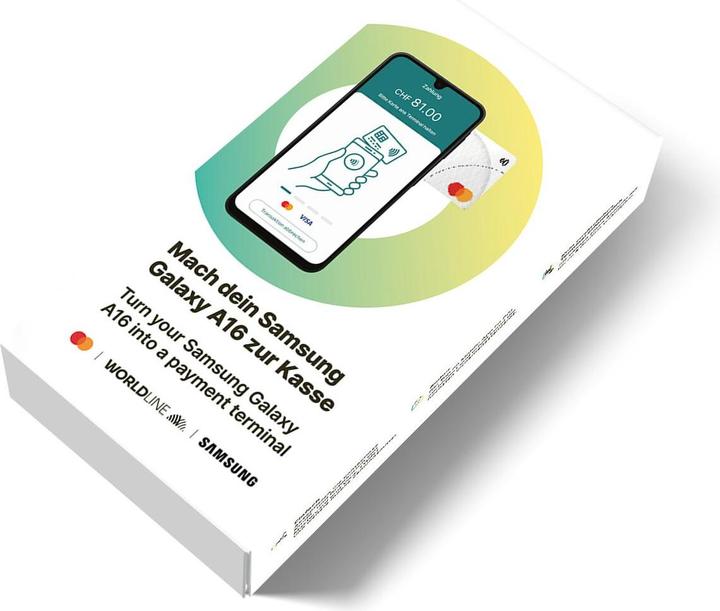 Immagine prodotto Samsung Galaxy A16 Worldline Tap on Mobile Edition, Produkttyp (Modulo, Samsung Galaxy A16)