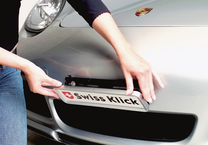 Actual product image Swissklick Number frame (Rear, Long format)