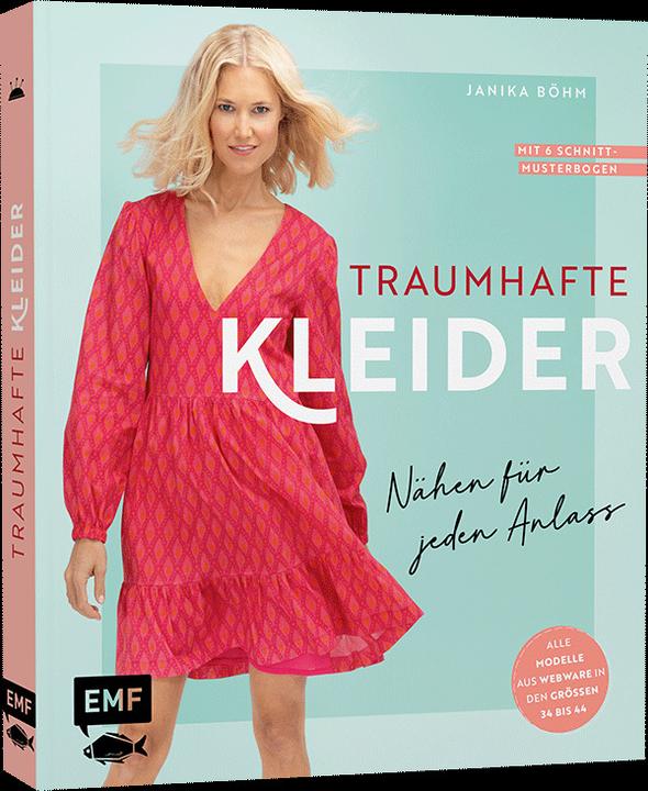Produktbild Traumhafte Kleider – nähen für jeden Anlass (Deutsch, Janika Böhm, 2021)