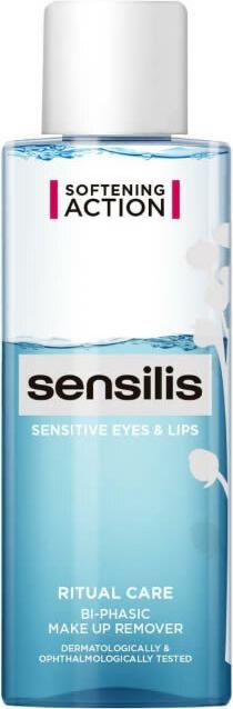 Actual product image Sensilis Ritual Care Bi phasic Make Up Remover Eyes Lips 150ml (Make-up remover, 150 ml)