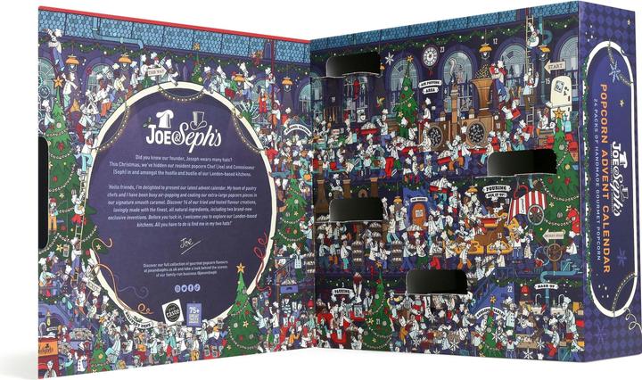 Image du produit Joe & Seph's Calendrier de l'Avent Popcorn