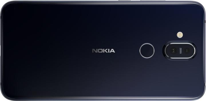 Produktbild Nokia 8.1 (64 GB, Blue, 6.18", Hybrid Dual SIM, 4G)