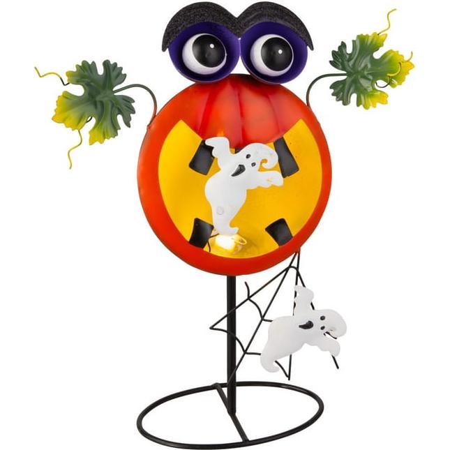 MICA Living Halloween Kürbis mit LED - ca. 25 x 10 x 35 cm